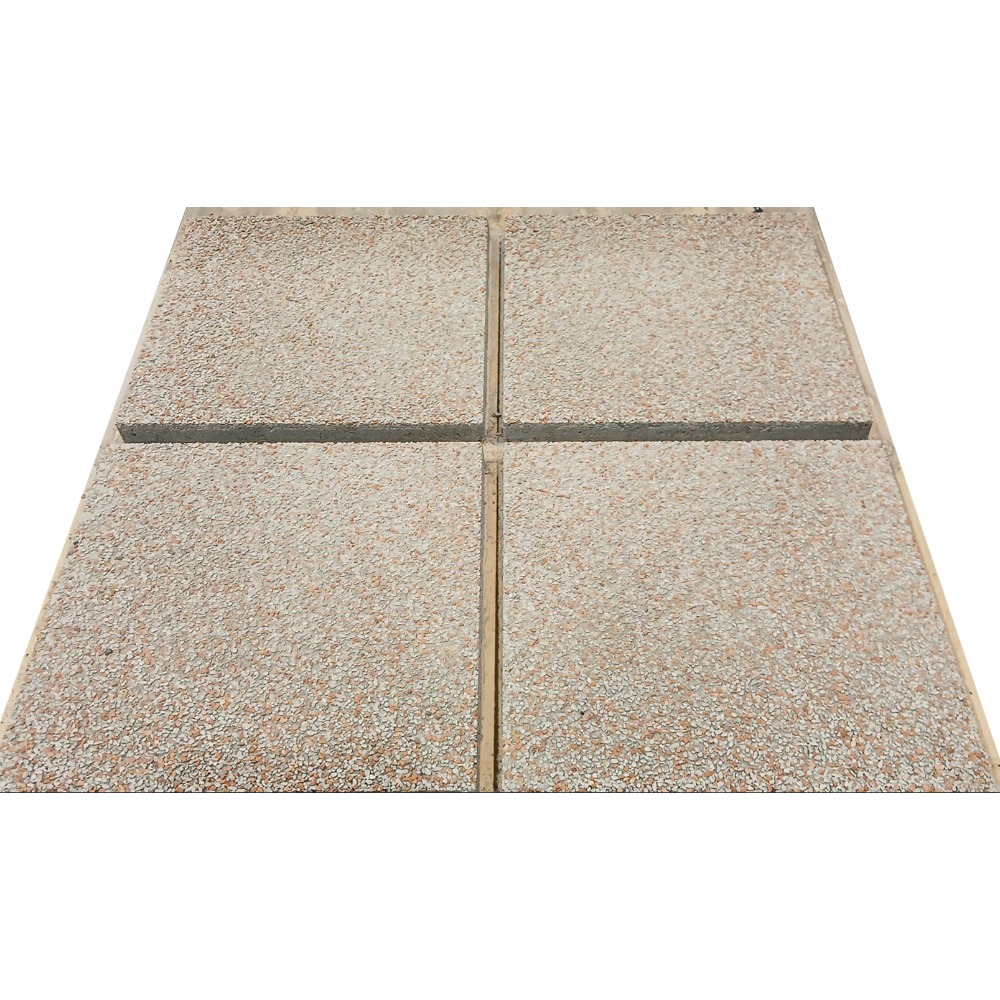 Lavati Bianco Rosso Spaccato Fine 50x50 - Bagattini srl