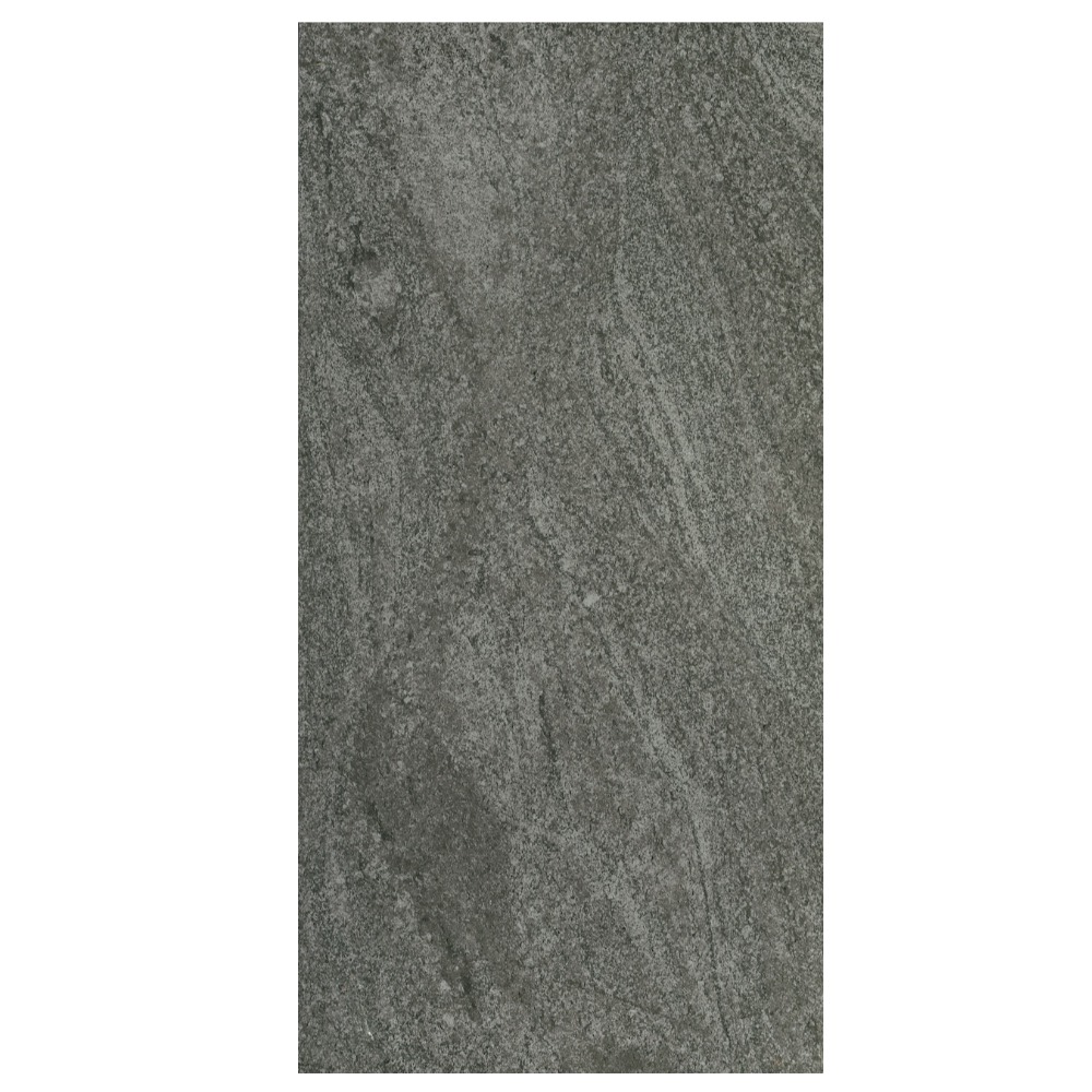 Quartz Black 40x80x1,8 cm - Lastra in gres